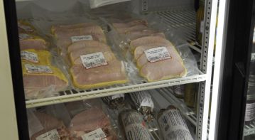 Sliced Pickled Pork in Cornmeal